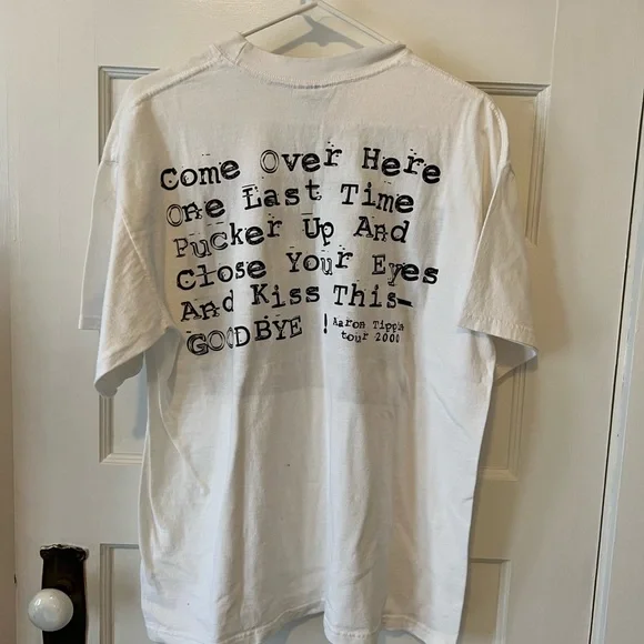 Vintage 2000 Country Aaron Tippin Tour Shirt - Picture 5 of 7